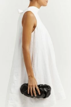 DISSH Boutiques CHRISTIE BLACK SCRUNCH BAG