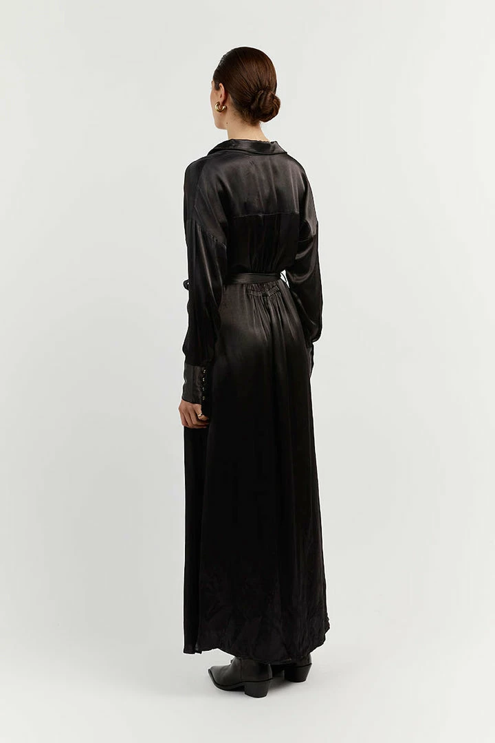 Outlet ๐ DISSH Boutiques SIMONE BLACK LONGLINE ๐ SHIRT ๐ DRESS ๐ 5 DISSH Boutiques SIMONE BLACK LONGLINE SHIRT DRESS