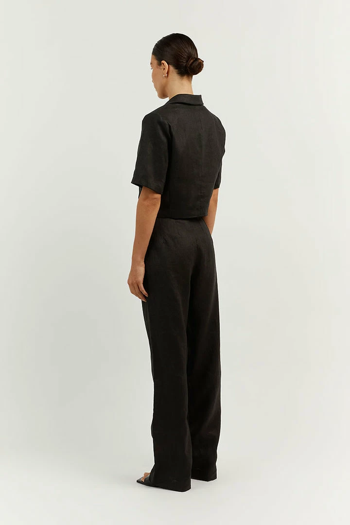 Cheapest ๐ DISSH Boutiques LOGAN BLACK LINEN PANT CLOTHING ๐คฉ 5 DISSH Boutiques LOGAN BLACK LINEN PANT CLOTHING