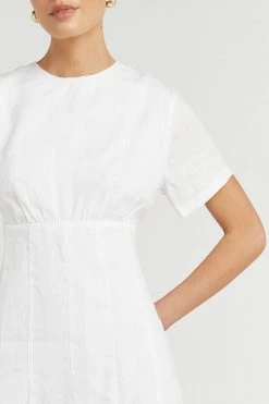 Best Pirce β DISSH Boutiques CLOTHING NOVA WHITE LINEN MINI π DRESS π 11 DISSH Boutiques CLOTHING NOVA WHITE LINEN MINI DRESS