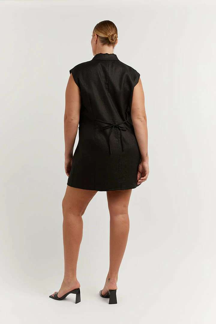 Outlet ๐งจ DISSH Boutiques LOGAN BLACK LINEN BLAZER ๐ DRESS CLOTHING ๐งจ 7 DISSH Boutiques LOGAN BLACK LINEN BLAZER DRESS CLOTHING