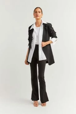 DISSH Boutiques CLOTHING SIERRA BLACK BLAZER