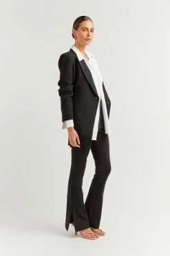 DISSH Boutiques CLOTHING SIERRA BLACK BLAZER