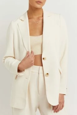 DISSH Boutiques KIRBY CREAM BLAZER CLOTHING