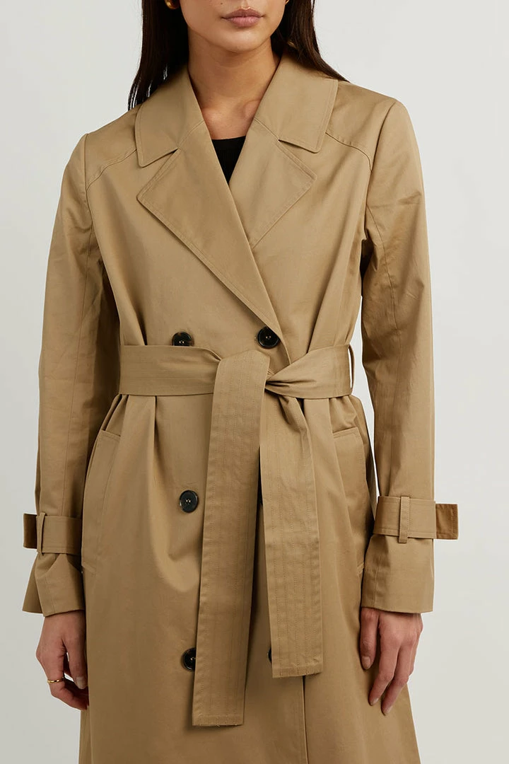 Buy โ DISSH Boutiques FOSTER TAN TRENCH ๐งฅ COAT โญ 5 DISSH Boutiques FOSTER TAN TRENCH COAT