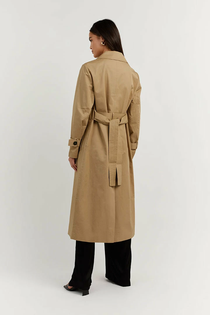 Buy โ DISSH Boutiques FOSTER TAN TRENCH ๐งฅ COAT โญ 6 DISSH Boutiques FOSTER TAN TRENCH COAT