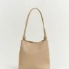 DISSH Boutiques POPPY BONE LEATHER TOTE BAG
