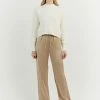 DISSH Boutiques SWEATERS EMBER WHITE HONEYCOMB KNIT JUMPER