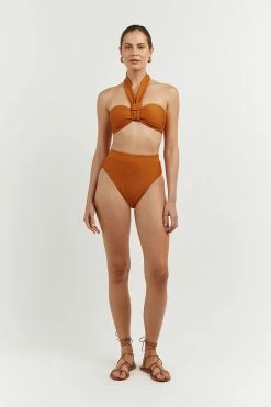 DISSH Boutiques AMAYA AMBER MULTI WAY BIKINI TOP