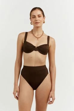 Outlet ๐ DISSH Boutiques AMAYA CHOC SWIM BRALETTE TOP ๐ฏ 8 DISSH Boutiques AMAYA CHOC SWIM BRALETTE TOP