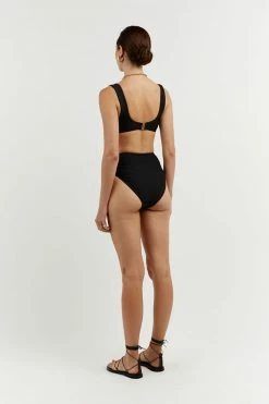 DISSH Boutiques AMAYA BLACK HIGH WAISTED BRIEF