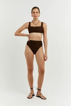 Deals โค๏ธ DISSH Boutiques CLOTHING AMAYA CHOC HIGH WAISTED BRIEF ๐ 8 DISSH Boutiques CLOTHING AMAYA CHOC HIGH WAISTED BRIEF