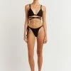 DISSH Boutiques LOLA BLACK STRING BIKINI BOTTOM