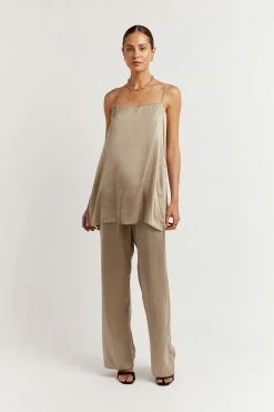 DISSH Boutiques CLOTHING EVANS STONE SILK PANT