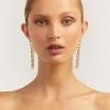 DISSH Boutiques FLEUR GOLD CHAIN EARRING
