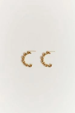 DISSH Boutiques CELINE GOLD HOOP EARRING Earrings