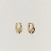 DISSH Boutiques Earrings EDITH GOLD HOOP EARRING