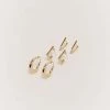 DISSH Boutiques Earrings SALOME GOLD HOOP EARRING PACK