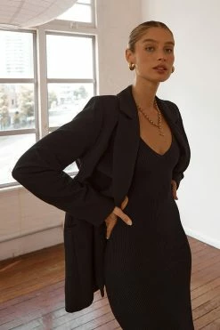 Best deal ๐ฏ DISSH Boutiques ESSENTIAL BLACK BLAZER ๐ฅฐ 15 DISSH Boutiques ESSENTIAL BLACK BLAZER