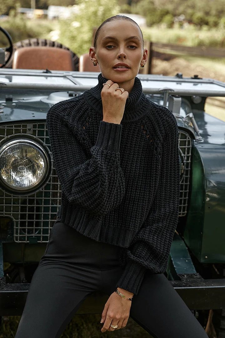 Coupon ๐ฅ DISSH Boutiques CHLOE BLACK CHUNKY KNIT JUMPER SWEATERS ๐ 7 DISSH Boutiques CHLOE BLACK CHUNKY KNIT JUMPER SWEATERS