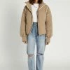 DISSH Boutiques OUTERWEAR BECKER BEIGE PUFFER JACKET