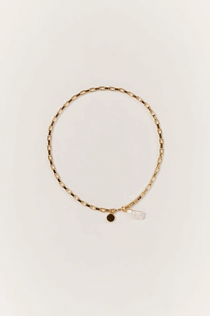Wholesale ๐ DISSH Boutiques ALODIE PEARL GOLD CHAIN NECKLACE ๐ 1 DISSH Boutiques ALODIE PEARL GOLD CHAIN NECKLACE
