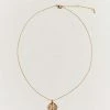 DISSH Boutiques GWEN GOLD PLATED COIN NECKLACE Necklaces