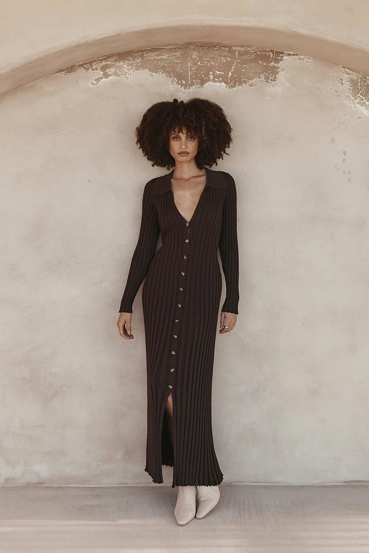 Top 10 ๐ DISSH Boutiques RHODES BITTER CHOC SLEEVED ๐ DRESS ๐ 1 DISSH Boutiques RHODES BITTER CHOC SLEEVED DRESS