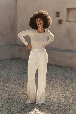 DISSH Boutiques SOPHIA STONE LONG SLEEVE TOP