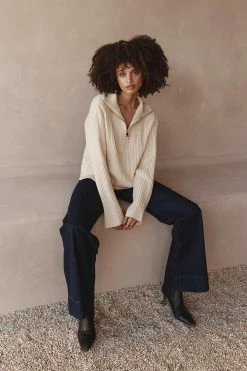 DISSH Boutiques ORION BUTTER RIB KNIT JUMPER