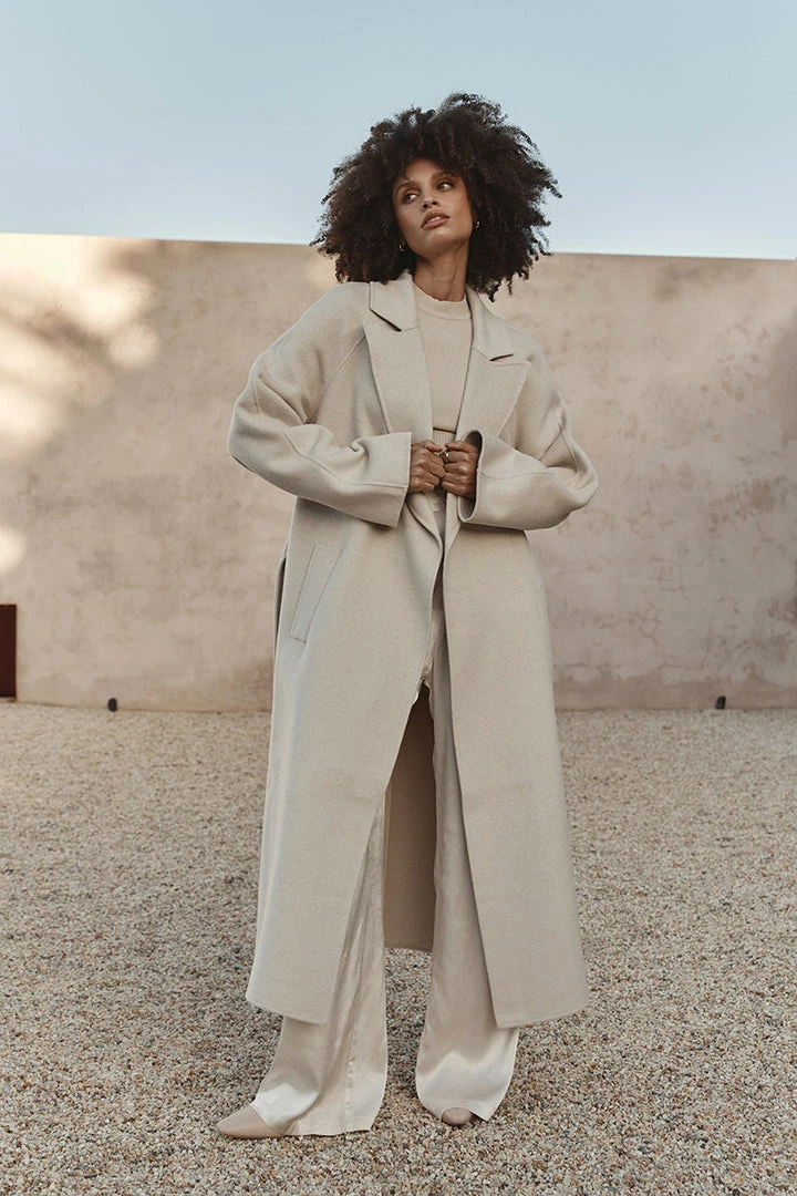 Coupon ๐ฅฐ DISSH Boutiques MATILDA BONE WOOL FELT ๐งฅ COAT ๐ 1 DISSH Boutiques MATILDA BONE WOOL FELT COAT