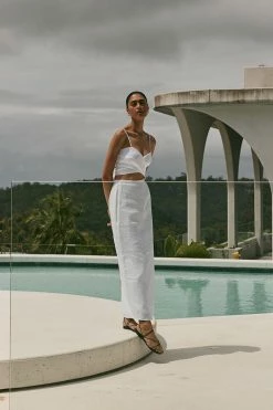 Best reviews of ๐ DISSH Boutiques CLOTHING ROBERTS WHITE LINEN MIDI ๐ SKIRT โญ 14 DISSH Boutiques CLOTHING ROBERTS WHITE LINEN MIDI SKIRT