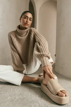 ACCESSORIES ALIAS MAE ANDI NATURAL SLIDE