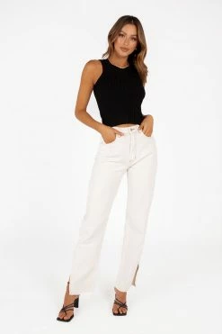 DISSH Boutiques MADISON THE LABEL ALEXIS BLACK KNIT