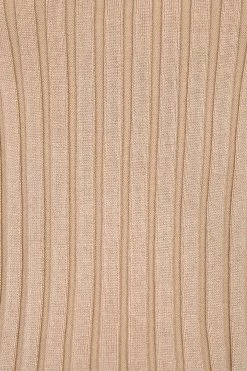 DISSH Boutiques MADISON THE LABEL ALEXIS NUDE KNIT TOP KNITTED