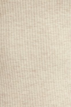 DISSH Boutiques TOPS NUDE LUCY MAYA CREAM LONG RIB TANK