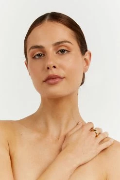 New โค๏ธ PORTER BUBBLE THICK GOLD RING ACCESSORIES ๐ 6 PORTER BUBBLE THICK GOLD RING ACCESSORIES