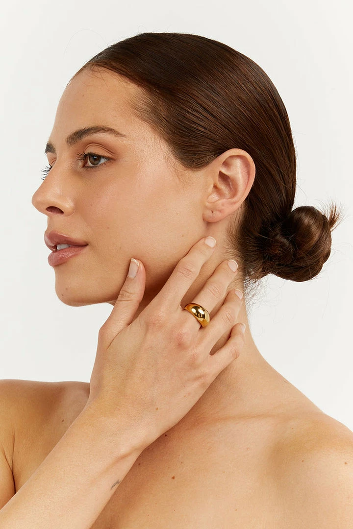 New โค๏ธ PORTER BUBBLE THICK GOLD RING ACCESSORIES ๐ 4 PORTER BUBBLE THICK GOLD RING ACCESSORIES