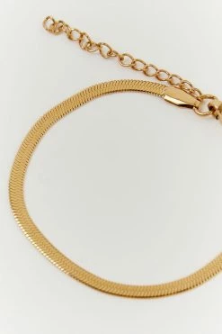 PORTER HAILEY SNAKE GOLD BRACELET ACCESSORIES