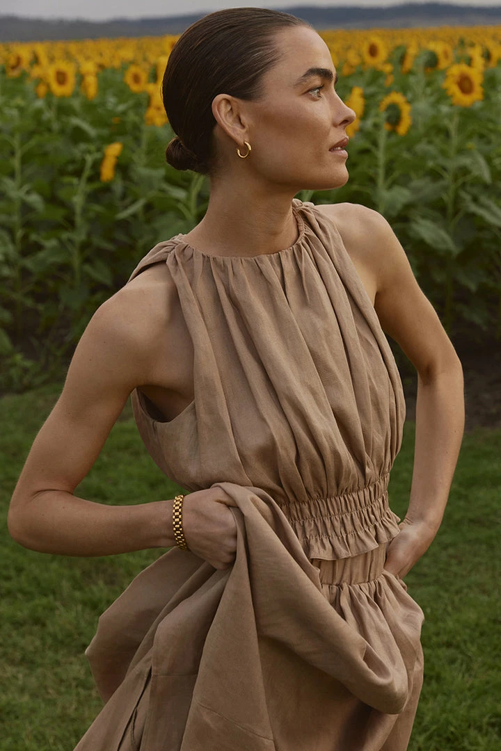 Buy โค๏ธ DISSH Boutiques LANA MOCHA GATHERED TOP CLOTHING ๐ 2 DISSH Boutiques LANA MOCHA GATHERED TOP CLOTHING