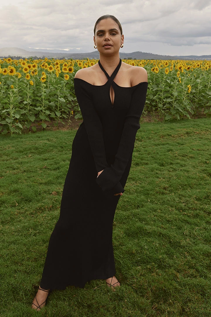 Coupon ๐ DISSH Boutiques TONI BLACK SLEEVED KNIT MIDI ๐ DRESS CLOTHING ๐ 2 DISSH Boutiques TONI BLACK SLEEVED KNIT MIDI DRESS CLOTHING