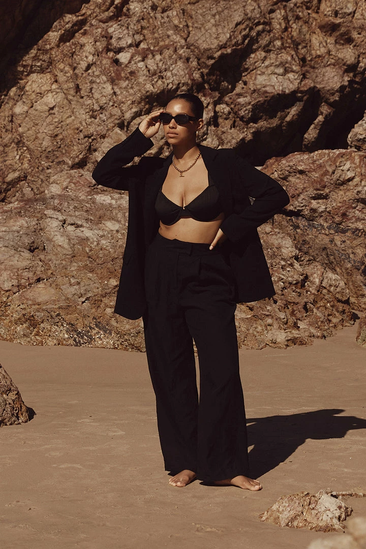 Best Sale ๐ DISSH Boutiques KARLA BLACK LINEN BLEND PANT CLOTHING โญ 1 DISSH Boutiques KARLA BLACK LINEN BLEND PANT CLOTHING