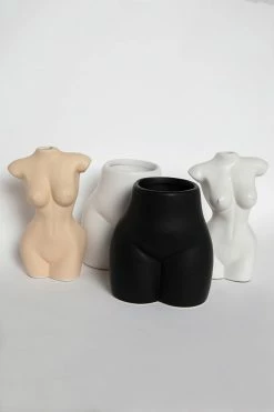DISSH Boutiques SHE IS JOLIE PEACHY IVORY VASE HOME