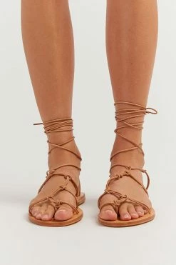 MARIA FARRO ERINI NATURAL SANDAL