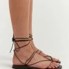 ACCESSORIES MARIA FARRO AELIA BLACK SANDAL