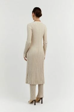 DISSH Boutiques CLOTHING LOU STONE LONGLINE KNIT CARDIGAN