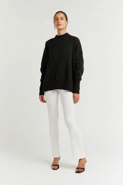 Best deal โค๏ธ DISSH Boutiques RILEY BLACK OVERSIZED KNIT ๐ 8 DISSH Boutiques RILEY BLACK OVERSIZED KNIT