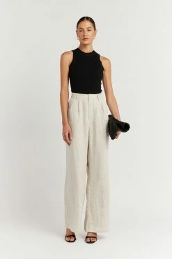 DISSH Boutiques CLOTHING JOSIE BLACK KNIT TOP