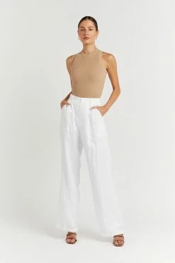 DISSH Boutiques CLOTHING JOSIE CAMEL KNIT TOP