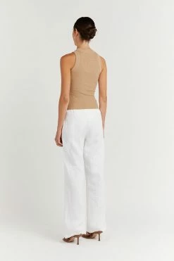 DISSH Boutiques CLOTHING JOSIE CAMEL KNIT TOP